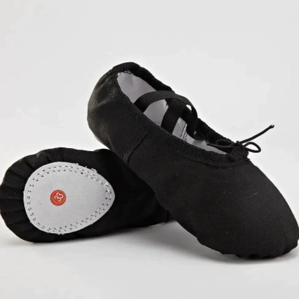 Mandotos men's soft sole ballet shoes for exercise and ethnic dance, featuring a cat claw design and flexible fit.