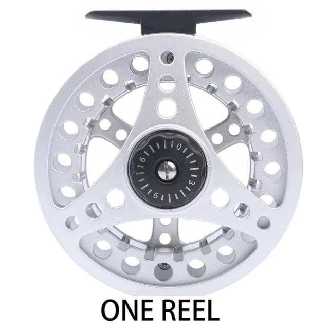 Mandotos Stream Master fishing reel showing a high-quality, durable spinning reel with ergonomic handle and sleek design.