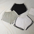 Mandotos women’s thin summer elastic shorts with quick-drying, loose-fit design and anti-external wear features, perfect for active summer wear.