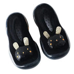 Mandotos toddler shoes in soft fabric with velcro straps, designed for comfort and easy wear for young children.