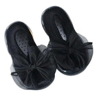 Mandotos toddler shoes in soft fabric with Velcro straps, designed for comfortable and easy wear for young children.