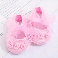 Cute MANDOTOS toddler shoes with soft fabric and Velcro straps, perfect for little kids' feet and easy to put on.