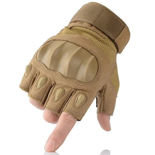 Mandotos touchscreen leather motorcycle gloves with reinforced palms and adjustable wrist straps for a secure fit.
