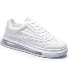 Mandotos trendy leather men's casual sneakers with stylish design and comfortable fit, ideal for everyday wear.