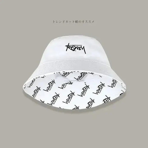 Mandotos Tropical Vibes dual-style men's Hawaiian bucket hat with vibrant tropical print, perfect for outdoor adventures.