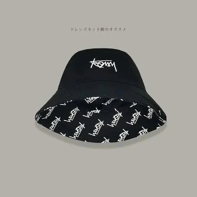 Mandotos Tropical Vibes men's Hawaiian bucket hat with dual-style design, featuring vibrant tropical print for outdoor adventure.