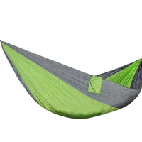 Mandotos Ultimate Oasis single and double hammock with durable fabric and wooden spreader bars, perfect for relaxing outdoors.