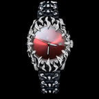 Mandotos unique special-shaped quartz watch with European style design, featuring a distinctive and stylish watch face.