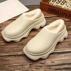 Mandotos warm outdoor shoes with insulated lining and rugged soles, designed for cold weather hiking and outdoor activities.