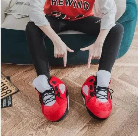 Mandotos winter warm slippers for indoor comfort with soft plush lining and slip-resistant soles, perfect for cozy indoor wear.
