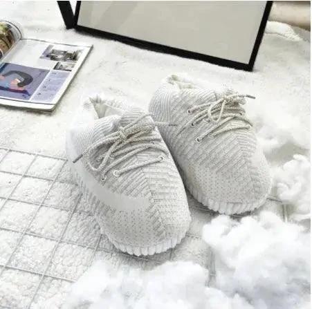 Mandotos winter warm slippers with cozy plush lining and slip-resistant soles, perfect for indoor comfort.