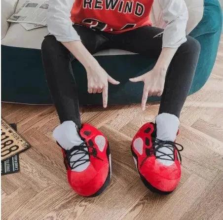 Mandotos winter warm slippers with plush interior, cozy indoor footwear for comfort and warmth during cold weather.