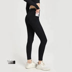 Mandotos women's dual-comfort athletic pants with a stretchy waistband and tapered fit, ideal for active wear and casual outings.