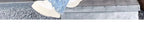 Plus size American Hole high waist straight-leg denim women's pants by MANDOTOS, showing front view with distressed details.