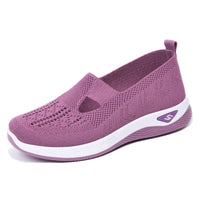 Women's breathable mesh sneakers by MANDOTOS with lightweight design and cushioned sole for comfort and style.