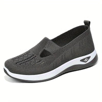 Women's airy mesh sneakers by MANDOTOS featuring breathable fabric and white sole, perfect for casual wear and active lifestyles.