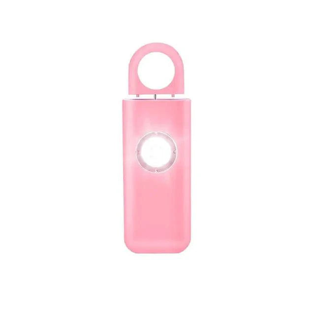 Mandotos women's self-defense safety alarm with keychain, compact and easy to carry for personal safety and security.