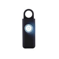 Mandotos women's self-defense safety alarm with keychain and LED light for personal security and easy portability.
