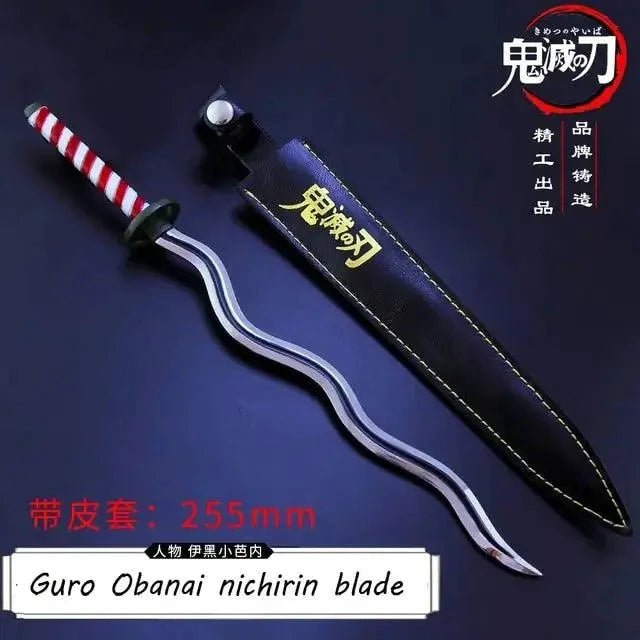 Mandotos Zenitsu Agatsuma katana toy with detailed handle and blade, perfect for fans of Demon Slayer anime.