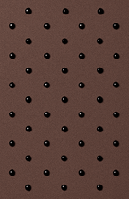 Brown textured surface with evenly spaced black dots for modern fashion design