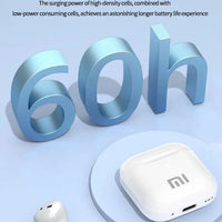 MIJIA Xiaomi AP05 true wireless earbuds with HIFI stereo sound, Bluetooth 5.3, sport design, and built-in microphone for Android and iOS.