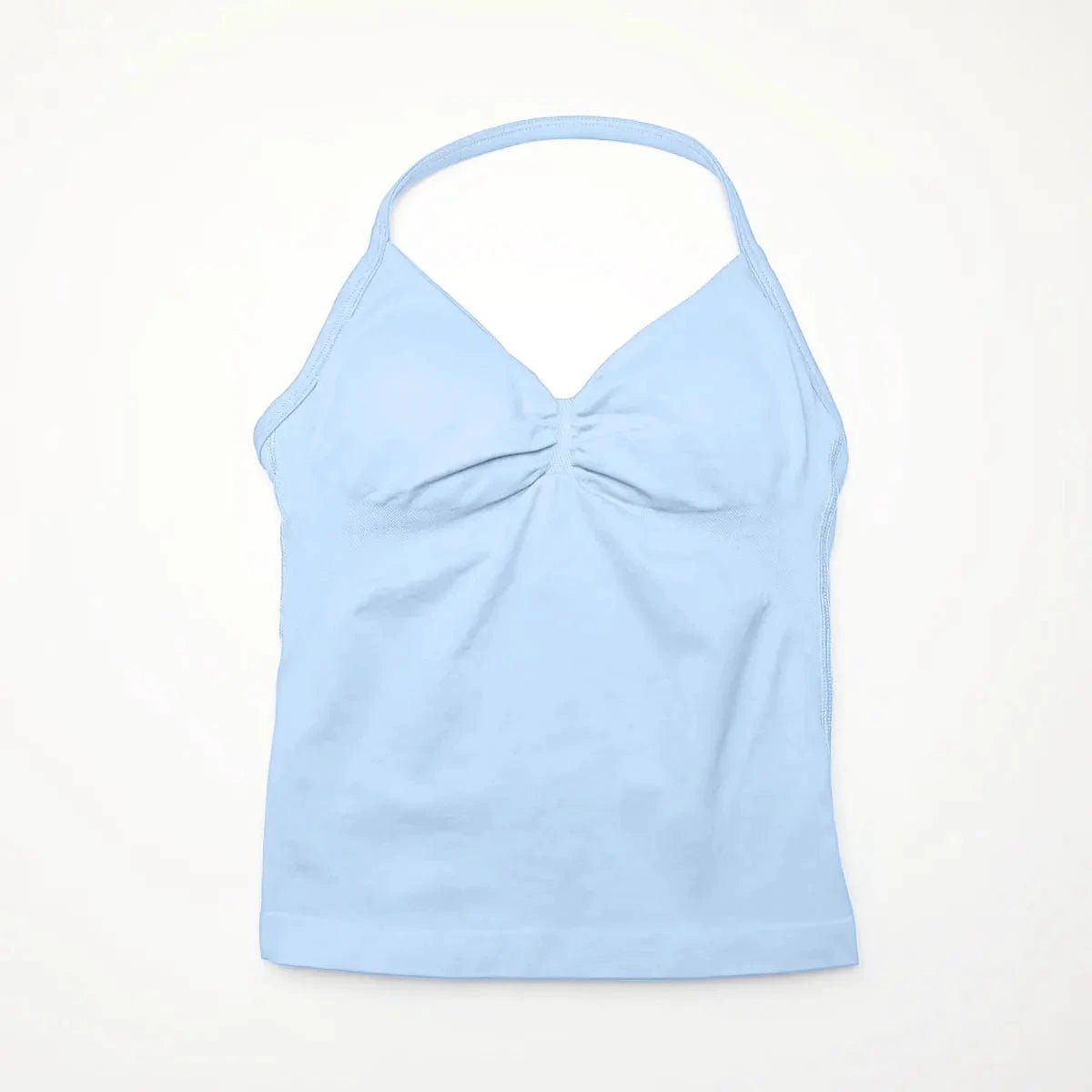 NCLAGEN Impact longline strappy sports yoga vest for women, open-back design, perfect for gym, running, and workout activities.